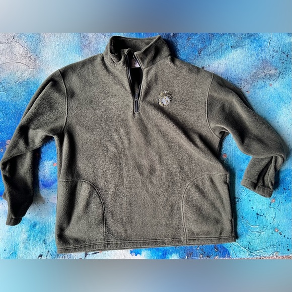american excellence Jackets & Coats Marine Corps Fleece Poshmark